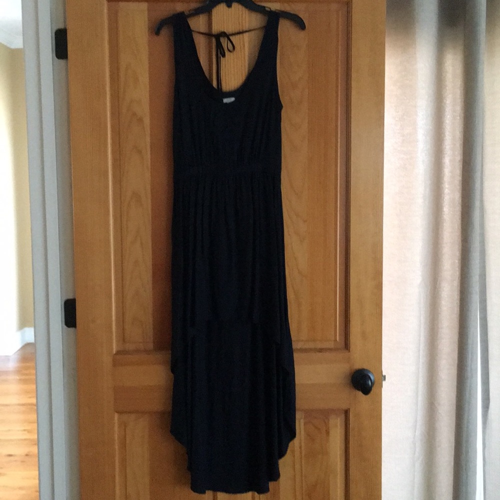Black Hi-Lo Dress